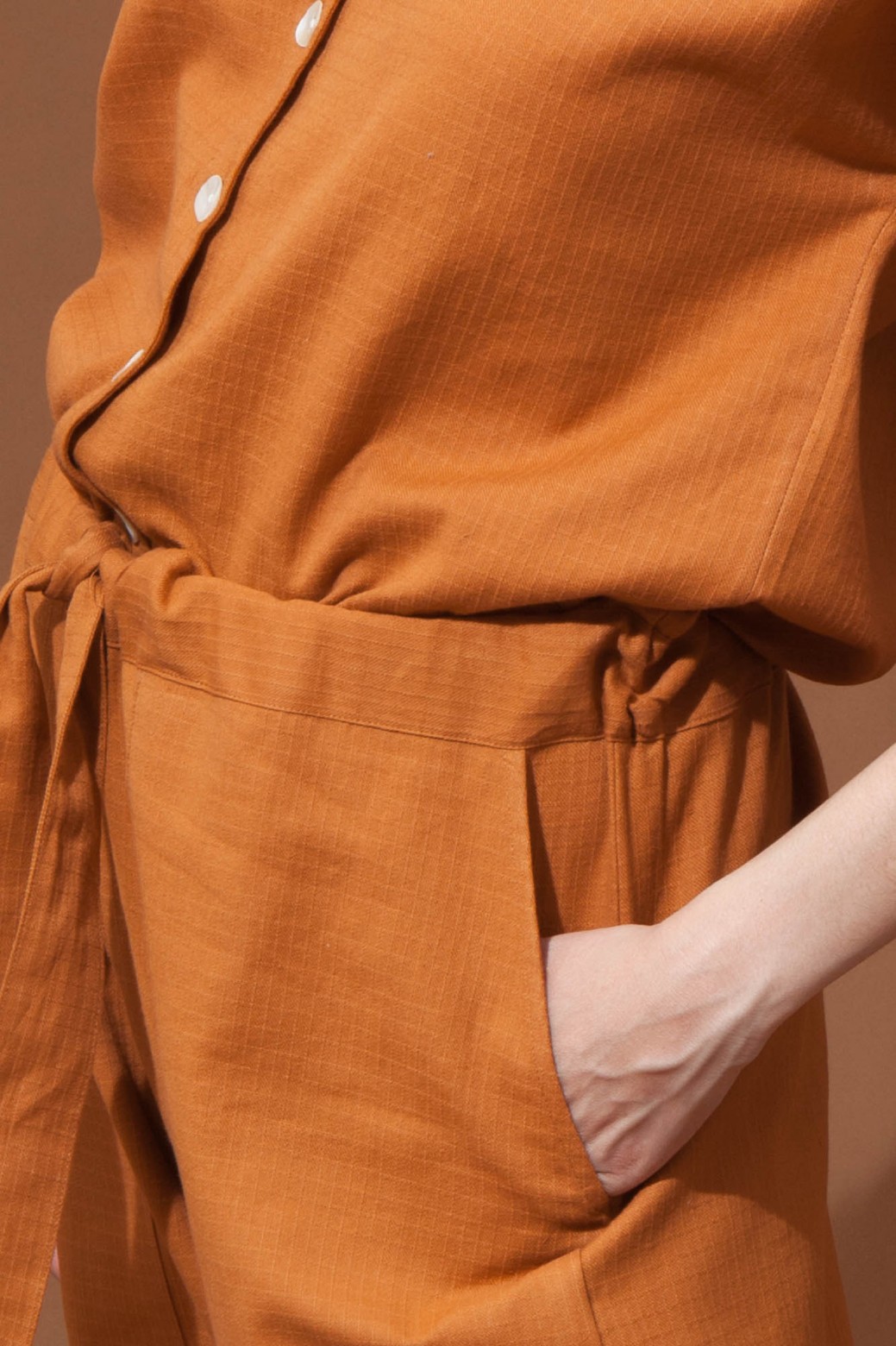 BARBIZON CARAMEL OVERALLS BARBIZON CARAMEL OVERALLS