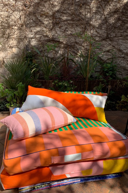 Sol Fruity Floor Cushion Cover